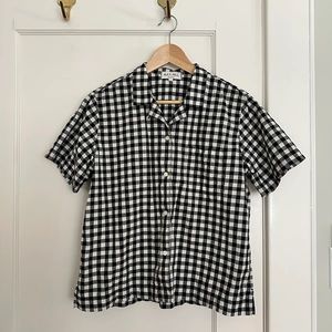 Maddie Camp Shirt in Gingham